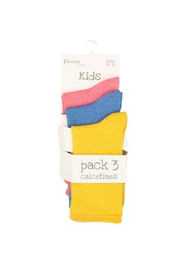 Imagen 1 del producto Pack 3 calcetines kids niña ficcus 653