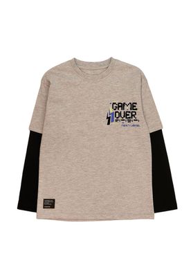 Imagen 1 del producto Polera boys doble manga attitude 234v