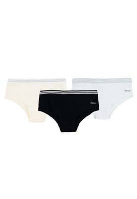 Imagen 2 del producto Pack triple pantaleta teens niña liso 664g
