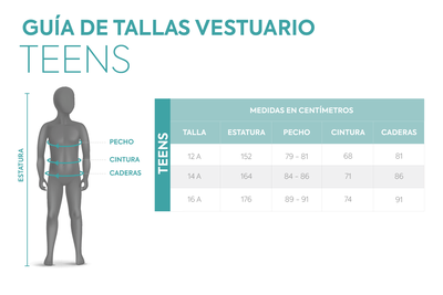 Imagen 2 del producto Vestido teens niña ingenio 552