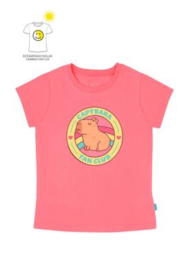 Imagen 2 del producto Polera jr niña estampado solar 799o