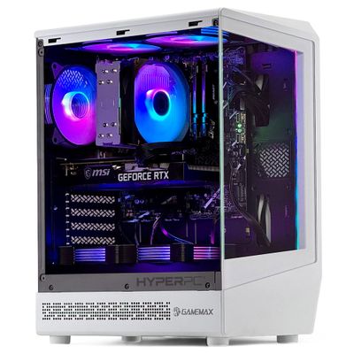 PC GAMER Blanco AMD RYZEN 5 8400F 32Gb DDR5 2Tb RTX 5060 WiFi