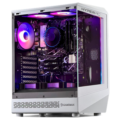 Imagen 2 del producto PC GAMER Blanco + MONITOR 24 + Perif: INTEL CORE i3 14100 16Gb 500Gb RTX 3050