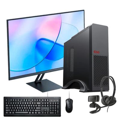 Imagen 1 del producto PC mini + MONITOR 27 + Perif: AMD RYZEN 5 8500G 32Gb 1Tb Radeon 740M WiFi