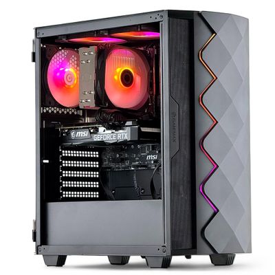 PC GAMER AMD RYZEN 5 5500 32gb 2Tb RTX 5060 Ti WiFi Air