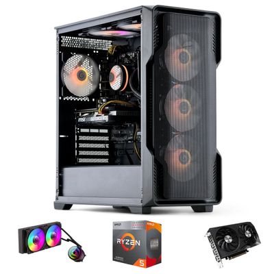 PC GAMER Siege AMD RYZEN 5 5600XT 32gb 1Tb RTX 4060 WiFi