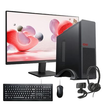 Imagen 1 del producto PC mini + MONITOR 22 + Perif: AMD RYZEN 3 5300g Radeon 16gb 500Gb WiFi