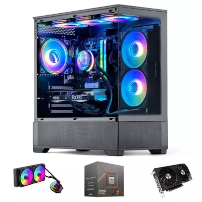 PC GAMER AMD RYZEN 7 8700 32Gb DDR5 1Tb RTX 5070 12Gb