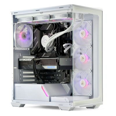 PC GAMER Blanco AMD RYZEN 7 8700 32gb 1Tb RTX 5080 16Gb WiFi