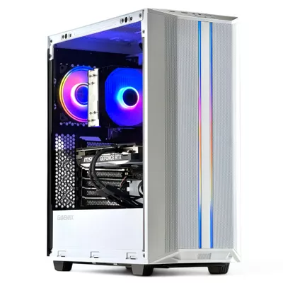 PC GAMER Blanco AMD RYZEN 7 8700 32gb DDR5 1Tb RTX 3060 WiFi Air