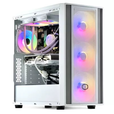 PC GAMER Blanco AMD RYZEN 7 8700 32Gb DDR5 1Tb RTX 5070 12Gb WiFi