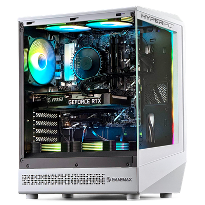 Imagen 1 del producto PC GAMER Blanco INTEL CORE i3 13100 16gb 1Tb RTX 3050 WiFi