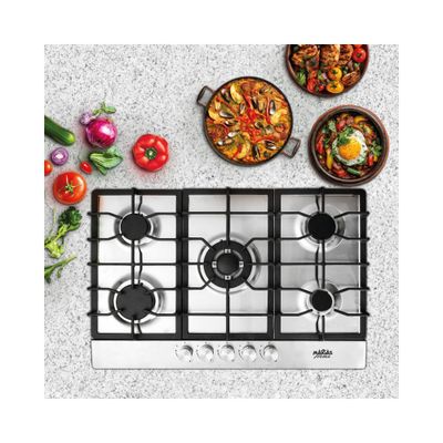 Imagen 2 del producto Encimera a gas 5 quemadores HBS5715
