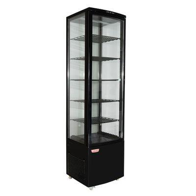Imagen 2 del producto Vitrina Pastelera Vertical Negra 288 lts.