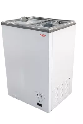 Imagen 1 del producto Congelador dual tapa de vidrio 100 Lts SD100