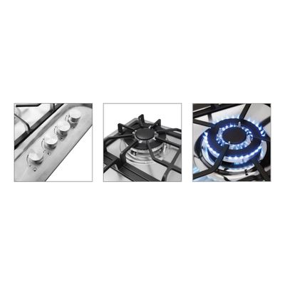 Imagen 2 del producto Encimera a gas 4 quemadores HBS4505