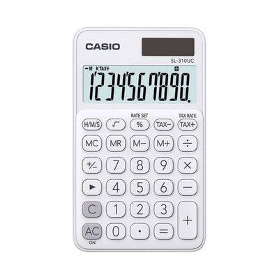 Imagen 1 del producto Calculadora Bolsillo Casio SL-310UC-WE-N-DC