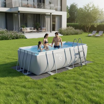 Imagen 2 del producto Piscina Estructural Rectangular Avenli 4x2x 0.99 m 7m3