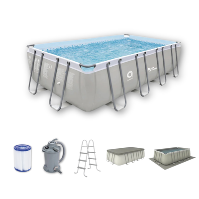 Piscina Estructural Rectangular Avenli 5.49x2.8x1.22 cm | 16m3