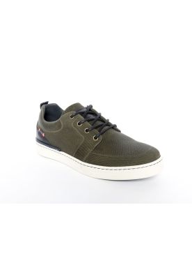 Zapatillas Cuero Calpe-0-90 Verde