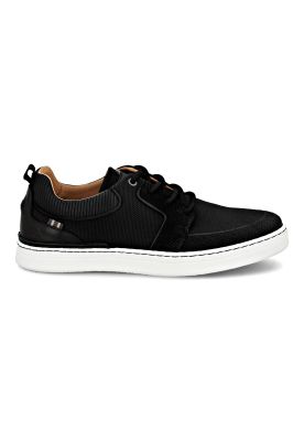 Imagen 2 del producto Zapatillas Cordones Cuero Sinj-0-90 Negro