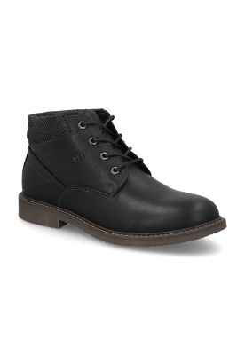 Botines Cuero Irvine-6-74 Negro