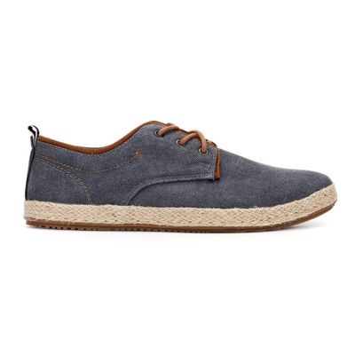 Imagen 2 del producto ALPARGATAS HOMBRE TEXTIL CON CORDONES VALLARTA-0-03 GRIS