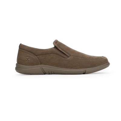 Imagen 2 del producto ZAPATOS HOMBRE CUERO SLIP-ON CIBELES-3-02 CAFÉ