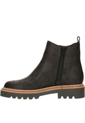 Botín De Cuero Cordy-6-12-Negro A