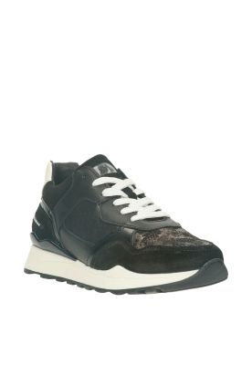 Zapatillas Cuero Maud-0-04 Negro