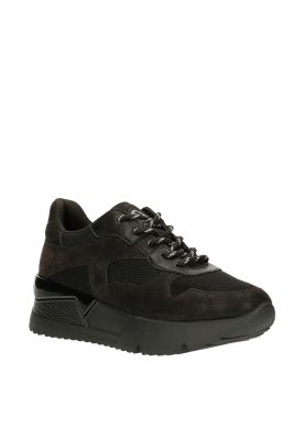 Zapatillas Cuero Justine-0-16 Negro