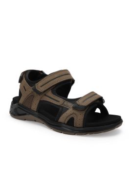 Sandalias Hombre Cuero Safari-9-07 Café Cardinale
