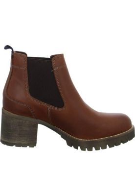 Botín De Cuero Nell-6-79-Camel A