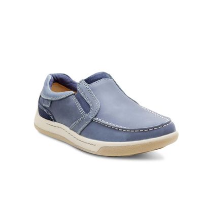 Imagen 1 del producto ZAPATOS HOMBRE CUERO SLIP-ON ARNO-3-03-AZUL