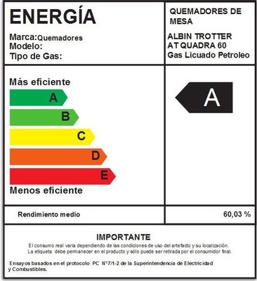 Imagen 2 del producto Encimera Quadra 60 Gas Licuado