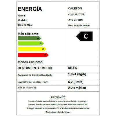 Imagen 2 del producto Calefon  ATMD 7 Lt GL