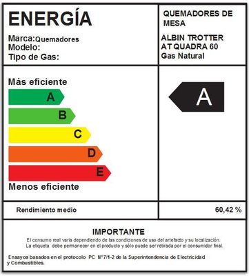 Imagen 2 del producto Encimera Quadra 60 Gas Natural
