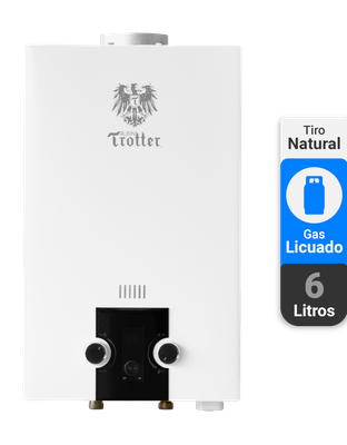 Imagen 2 del producto Calefón ATPW 6 LT N24 Tiro Natural Gas Licuado
