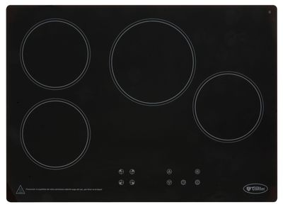 Encimera eléctrica Glass Fein 60 4 platos