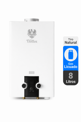 Imagen 2 del producto Calefón ATPW 8 LT N24 Tiro Natural Gas Licuado