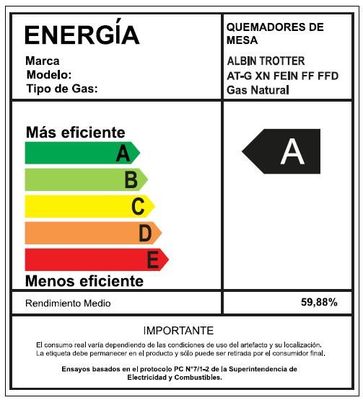 Imagen 2 del producto Encimera Empotrada AT Fein FF FFD gas natural