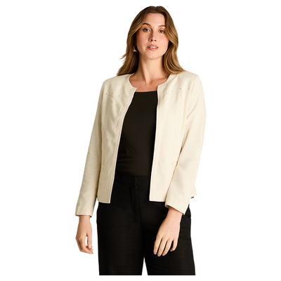 Casaca Estructurada Crudo