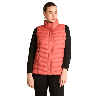 Imagen 1 del producto Parka Rosado Sin Mangas Elasticidad Nula Sin Forro Calce Normal Tela Plano