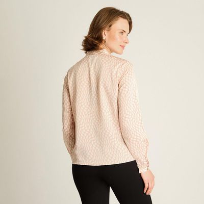 Imagen 2 del producto Blusa Rosada con Lazo