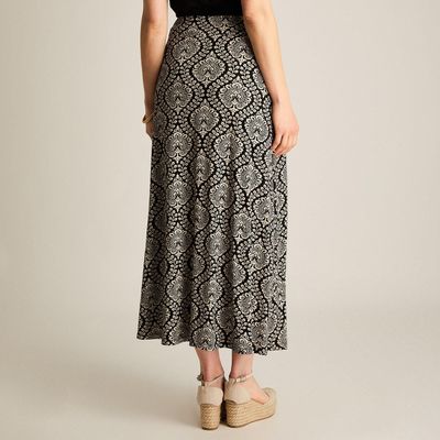 Imagen 2 del producto Falda Negro Midi Elasticidad Media Calce Normal