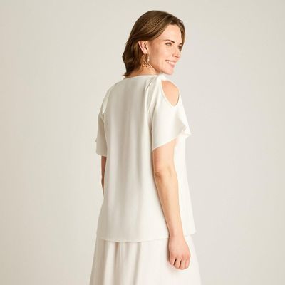 Imagen 2 del producto Blusa Crudo Estampado Floral