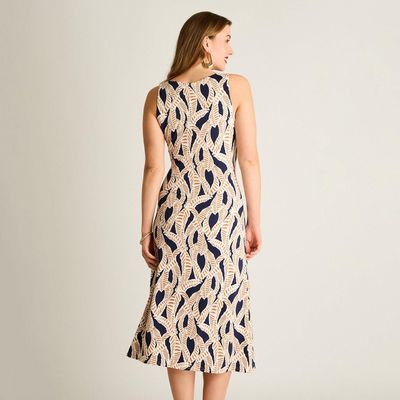 Imagen 2 del producto Vestido Maxi Azul Estampado