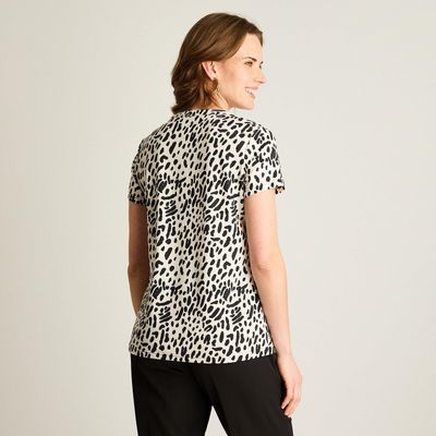 Imagen 2 del producto Polera Arena Estampado Floral