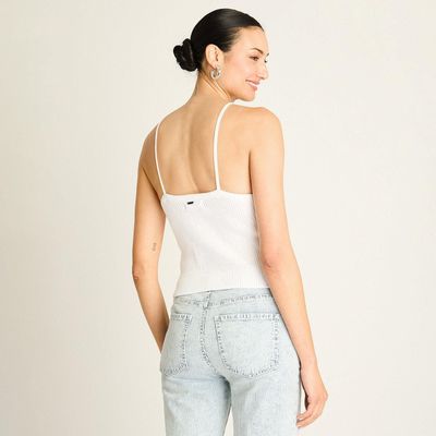 Imagen 2 del producto Polera Blanco Breteles Finos