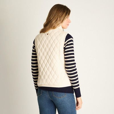 Imagen 2 del producto Parka Beige Sin Mangas No Elasticado Con Forro Calce Normal